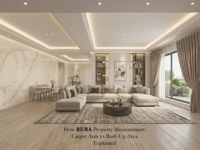 Carpet Area vs Built-Up Area: What's the Difference?